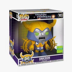 Funko POP! Retro Toys: Transformers Unicron 10.5-in Vinyl Figure 2022 Exclusive
